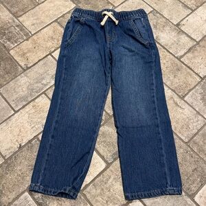 Little Boy Cat & Jack Denim Straight Leg Blue Jeans: Size 5